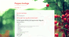 Desktop Screenshot of p.bergqvi.st